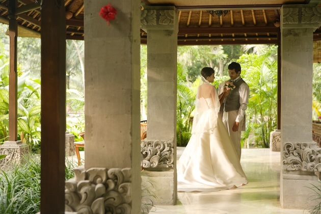 ロイヤルピタマハ ウォーターフォール ウェディング会場装飾